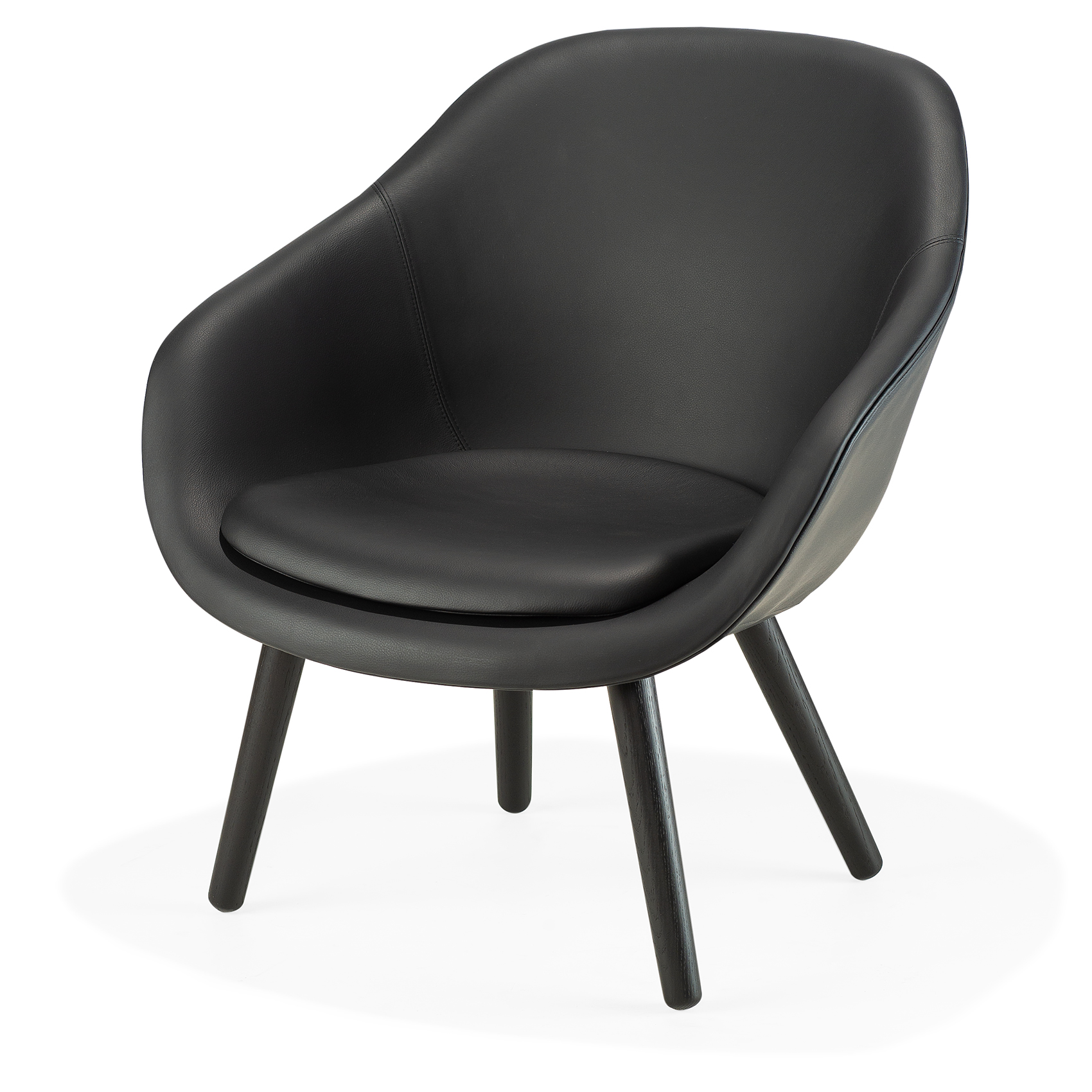 about a lounge 1 seater black leather about a lounge 1 seater black leather